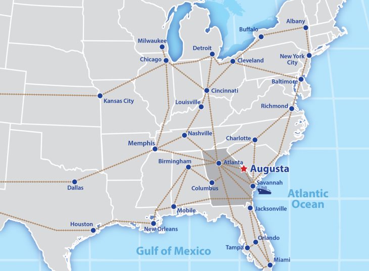 Location & Transportation - Augusta Economic Development Authority