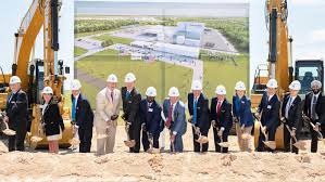 Groundbreaking at Aurubis Richmond facility in Augusta Corporate Park